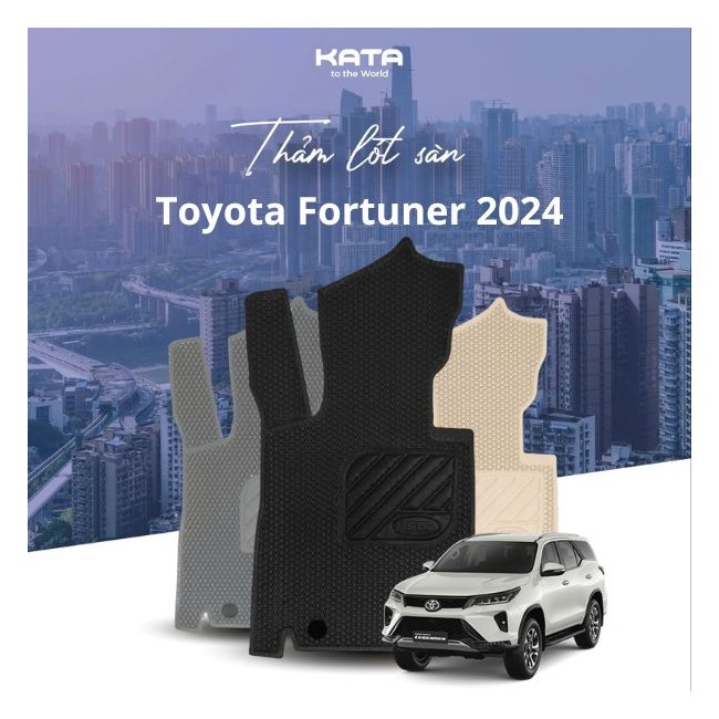 Thảm Lót Sàn Ô Tô Toyota Fortuner 2024